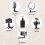 Camera Gimbal Stand Aluminum Alloy Desktop Projector Bracket for Live 6