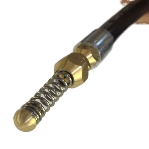 5Pcs 1/8 Internal Thread Pressure Washer Pipe Nozzles,Sewer Drain Pipe Spring Ejectors,Cleaning Vibrating Spring Nozzles 2