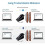 Wireless Barcode Scanner Handheld USB Barcode Reader Scanner with Charging Base with Vibration Alert 3