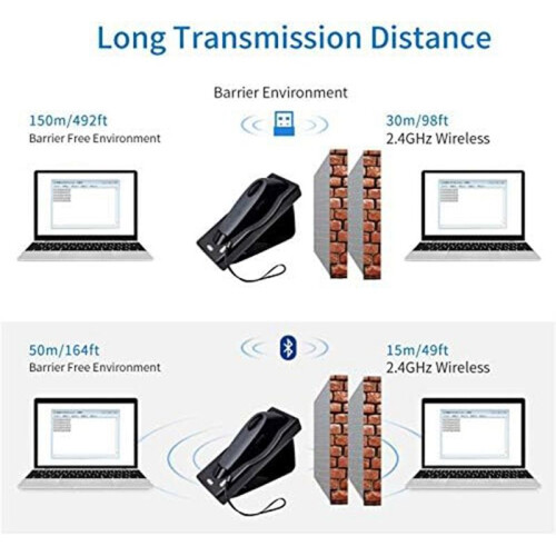 Wireless Barcode Scanner Handheld USB Barcode Reader Scanner with Charging Base with Vibration Alert 2