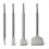 SDS Chisel Set, 4pcs Tile Removal Bits for Plus Rotary Hammer Drill At 1