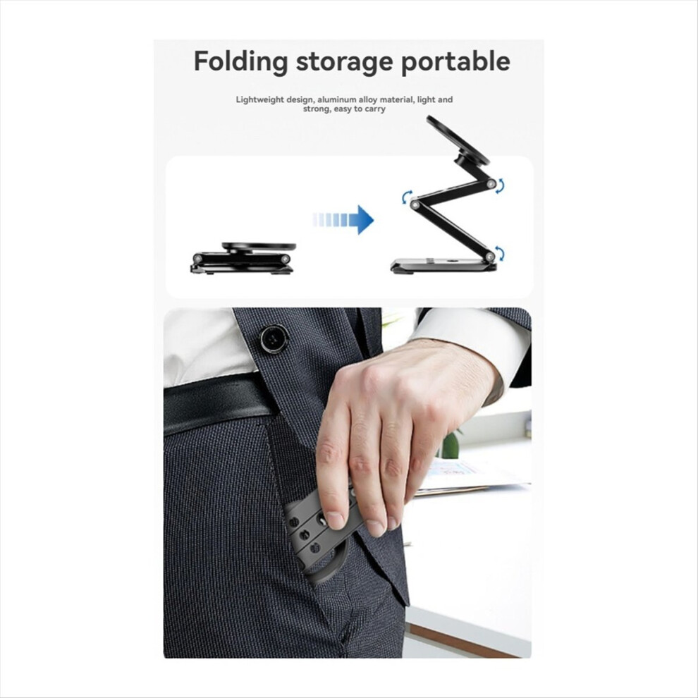 Magnetic Phone Tripod Stand Selfe Stick Desktop Smartphone Holder For 4852494307648