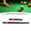 2PCS Pool Queue Verlängerung Versenkbare Snooker 13