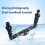 Underwater Camera Tray Stabilizer Dual Handle Rig, Housing Bracket for 3