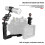 Underwater Camera Tray Stabilizer Dual Handle Rig, Housing Bracket for 5