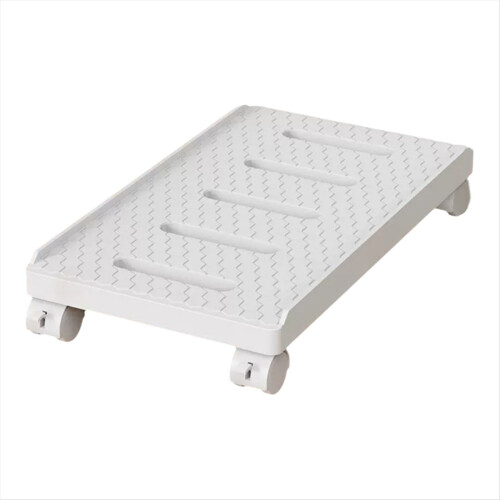 Computer Tower Stand Mobile CPU with Rolling Caster Wheels PC Holder f 1
