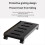 Computer Tower Stand Mobile CPU with Rolling Caster Wheels PC Holder f 5