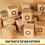 112Pcs Wood Burning Tip Pyrography Set Including Letter Number Symbol 4