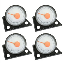 Multifunctional Plastic Angle Meter, Slope Pointer Type Horizontal Met
