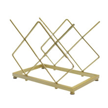 Wrought Iron Gold Wine Rack Home Wine Storage Rack Wine Rack Ornaments
