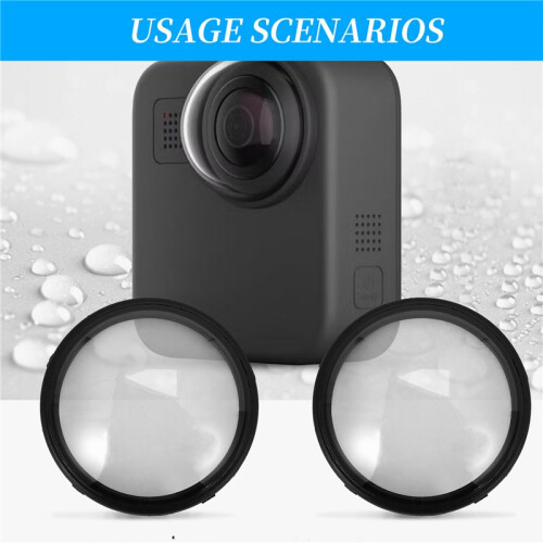 Protective Lenses Camera Lens Cover Frame for  Max Sport Camera 2