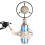 Professional Condenser Wired Vintage Recording Studio Microphone for Live Broadcast White 3