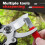 Portable Quick Sharpener, Lawnmower Dull Blade Sharpener, Multipurpose Garden Tool Sharpener Blade Sharpener Stone Black 3