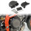 Accessories Left Right Side Engine Case Cover Protector Guard for 390 3