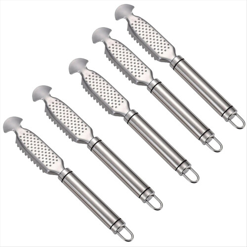 Fish Scale Scraper Tool, Multi-Purpose Cleaning Kit, Remover for Home 1
