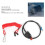 Outboard Cut Off , for   Tether Emergency Kill Stop  Safety Tether Lanyard Protect 4