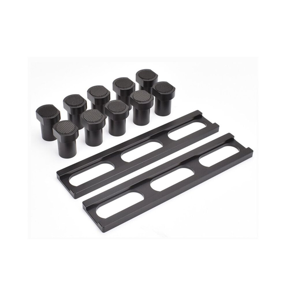 Woodworking Table Hole Dowel Self Centering Doweling Jig Dowel Drill Guide Bushings Set Wood Dowel Jig Kit Black 20Mm 6132924391545