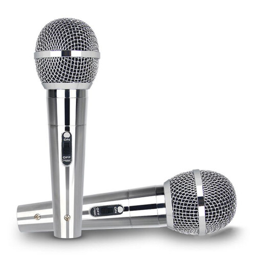 Microphone Handheld Professional Wired Metal Dynamic Microphone Clear Voice Mic for Vocal Music Performance 2