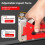 Manual Three-Purpose Nail Stapler Code U Woodworking Oil Painting Tool 6