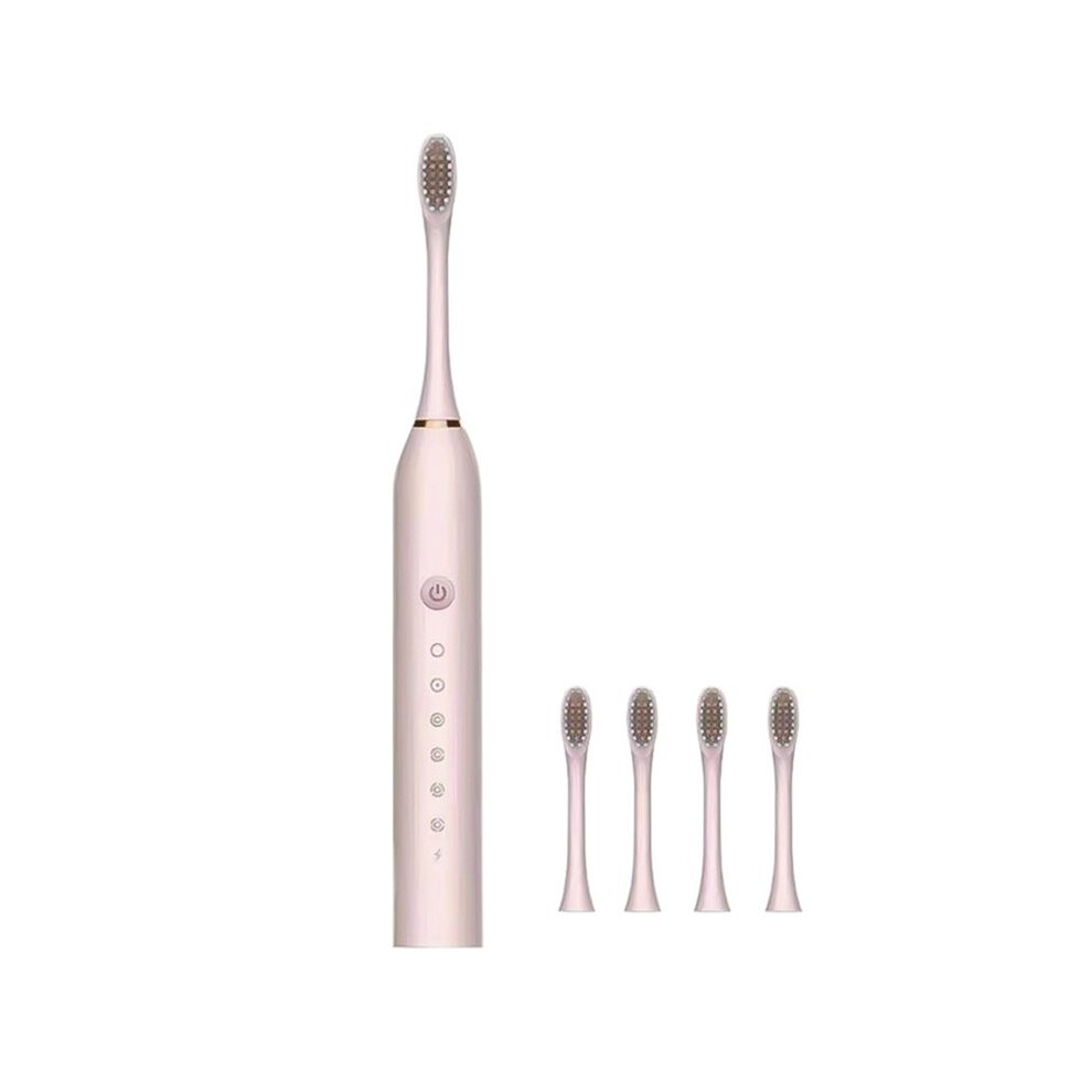 Exogio Electric Toothbrush Electric Toothbrush Rechargeable Universal Soft Brush Home Portable Electric Toothbrush Set C