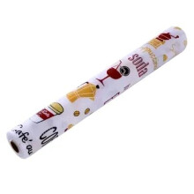 Waterproof OilProof Kitchen Shelf Liner Roll for Cabinets Drawers Table Mat Placemat Red 17.72x78.74