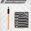 Mini Hand Saw Set Home DIY Hacksaw Tool Kit Craft Blade Model Making W 5