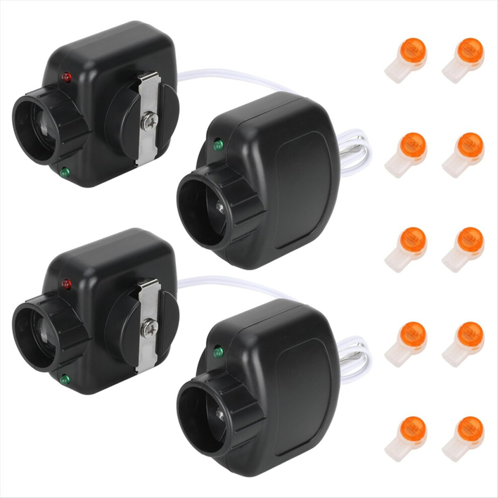 2Set For Linear Garage Door Opener Sensors Beam Eyes Kit,For Hae00002 4852494315438