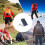 5V 2W  Solar Panel, USB Solar Charger Micro-Type Solar Panels, Portable Solar Panel for Phone Household Lighting 5