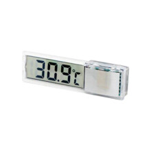 Aquariumthermometer, Elektronisch, Digital, Temperaturmessung im Aquarium, Temperaturmesser für Aquarien, Zubehör für Aquarien A