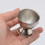 Egg Cups Set Stainless Steel Eggs Hard Boiled Eggs and Soft Tray Tool Holders Kitchen, Silver 6
