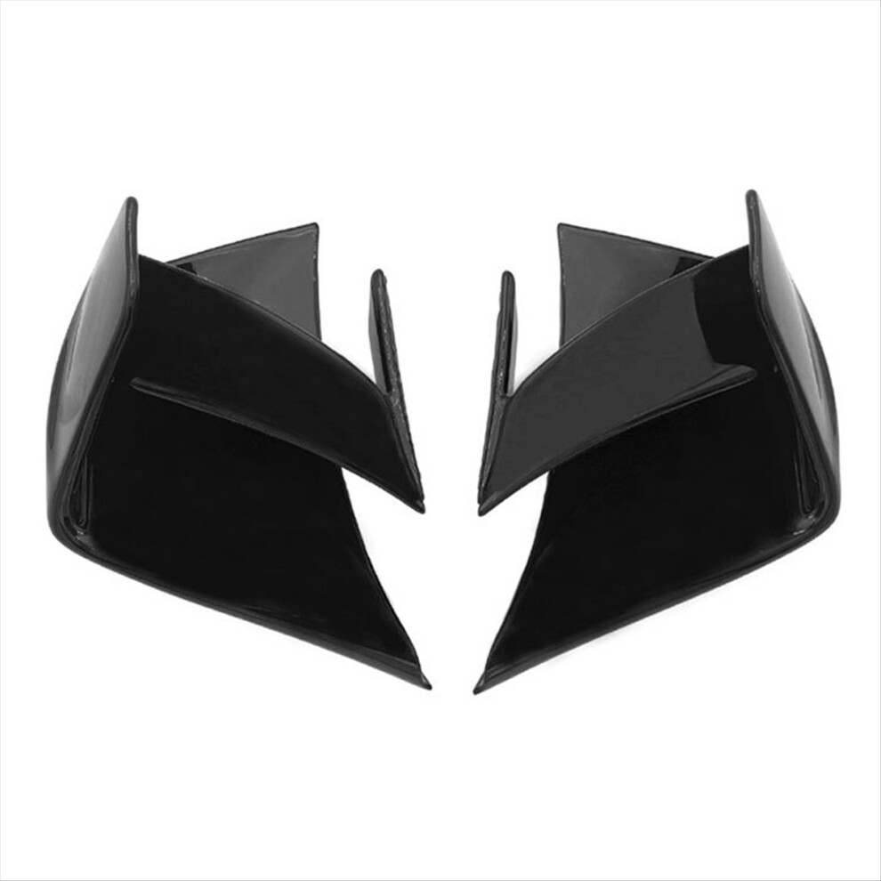 Fixed Wind Wing Aerodynamic Fairing For Gsx-R1000r Gsxr1000 2017-2023 Black 4852494319375