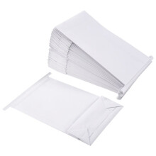 50 Pcs Vomit Bags White Throw Sick Bags for Motion Morning Sickness and Hangovers Travel Disposable Paper Puke Bag