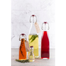 (1L, Clear) Kilner Clip Top Preserve Bottle