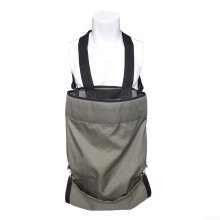 Fruit and vegetable picking bag, fruit picking apron, a durable and practical fruit picking apron 600D with adjustable straps