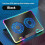F36 Gaming Laptop Cooling Pad with RGB Lights LCD Display 7 Adjustable 3