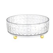 Rotating Perfume Organizer Stand, 360 Clear Makeup Skincare Organizer Vanity Cosmetics Organizer Tray Storage S B