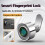 Smart Fingerprint Drawer Lock - Electronic Double Door Cabinet Securit 3