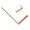 Dowsing Rods - 99.9% Pure Copper 2PCS Divining for Ghost Huntings Tool 6