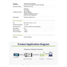 Eport-E20 Netzwerkserver-Port 3,3 V Seriell zu Ethernet Eingebettetes Modul
