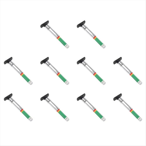 10pcs 0-25mm Car Wheel Tyre Measuring Digital Tire Tread Pattern Depth