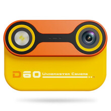 Waterproof Child Camera Underwater Camera 3 Meters Waterproof Before and After Dual Camera Swimming Outdoor,Yellow