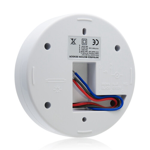Motion Sensor,3 Detectors 360 Degree Ceiling PIR Movement Sensor Light  110-240V for Bathroom 2