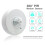 Motion Sensor,3 Detectors 360 Degree Ceiling PIR Movement Sensor Light  110-240V for Bathroom 5