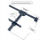 Handle Punch Locator Adjustable Cabinet Hardware Jig Door Positioning 5
