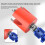 Hole Saw Mandre Hexagonal Handle Quick-Release Opener Connecting Rod H 5