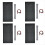4Pcs P5 Indoor LED Screen Panel 64X32 LED Display Module 16 Scan Full 1