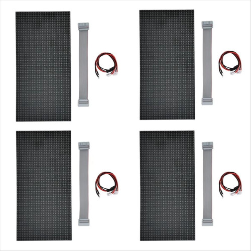 4Pcs P5 Indoor LED Screen Panel 64X32 LED Display Module 16 Scan Full