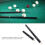 2 Pcs Pool Queue Verlängerung 17in und 9in Carbon 13