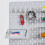24Pcs Pegboard Hooks J Shape Pegboard Hook Peg Board Tool Organizer Accessories, Black 4