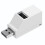 Portable Multi-Interface Hub Splitter USB3.0 High-Speed Hub White 3